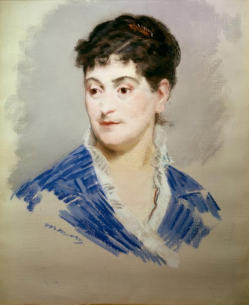 Portret pani Emile Zola autorstwa Édouard Manet