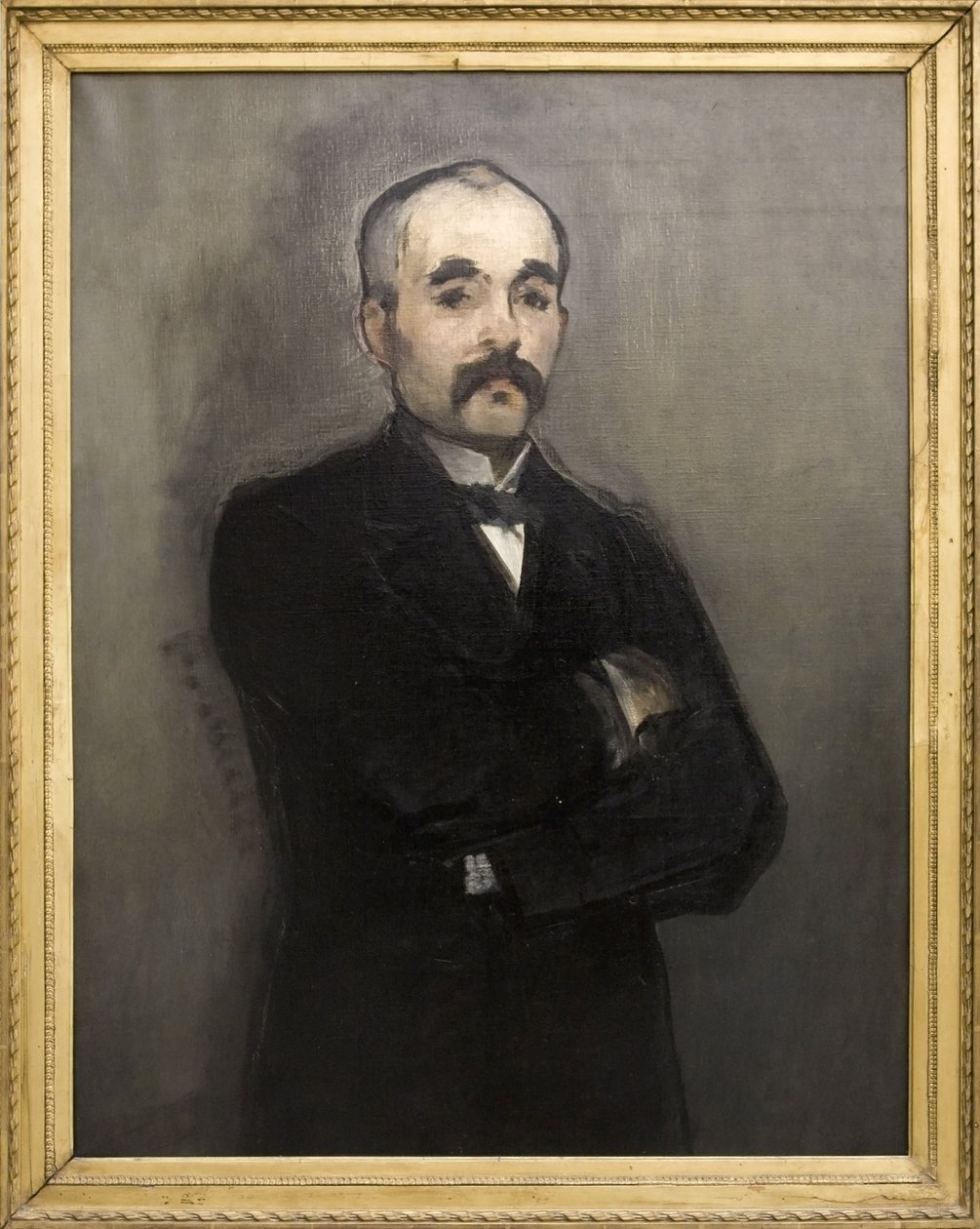 Portret Georges Clemenceau (olej na płótnie) autorstwa Édouard Manet