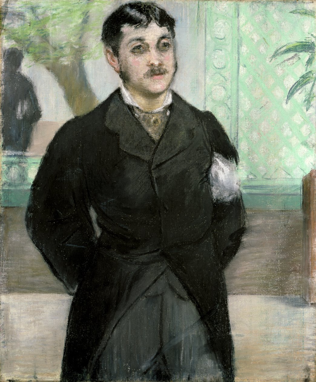 Portret M. Gauthier-Lathuille, syna właściciela restauracji „Le Pere Lathuille” (pastel na płótnie) autorstwa Édouard Manet