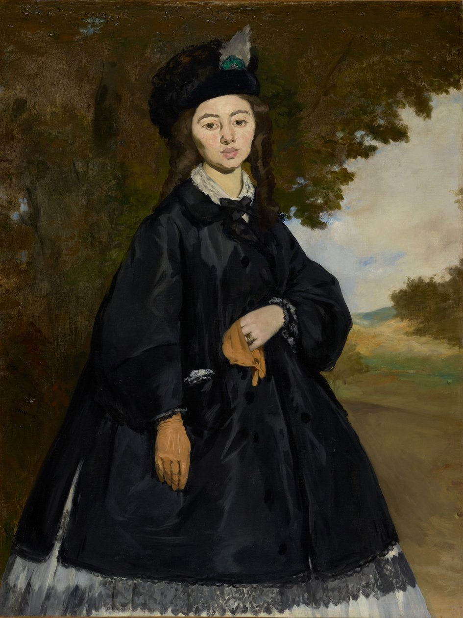 Portret Madame Brunet autorstwa Édouard Manet