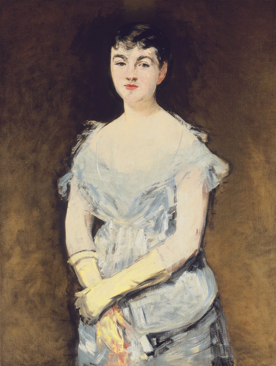 Portret panny Isabelle Lemonnier autorstwa Édouard Manet