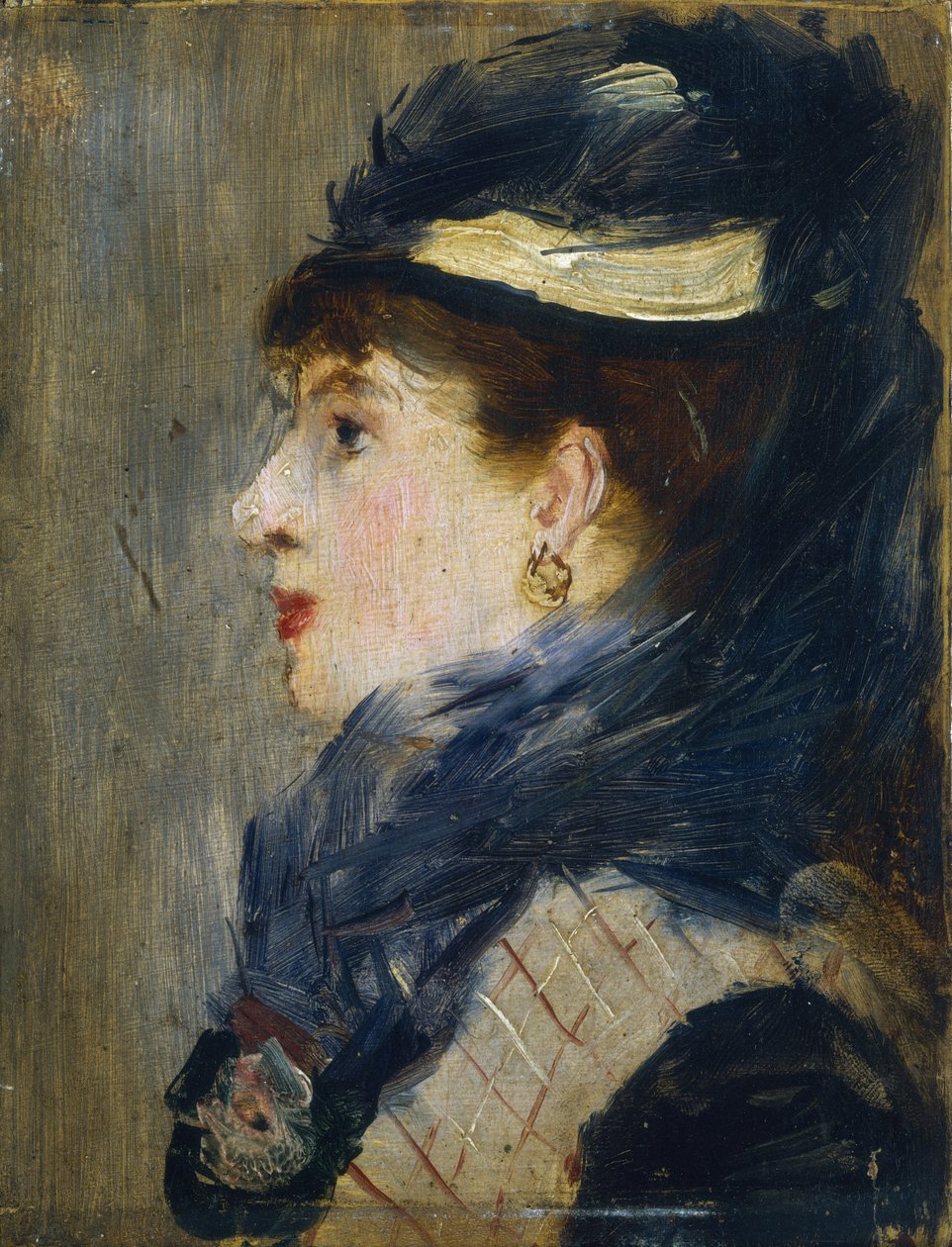 Portret damy autorstwa Édouard Manet