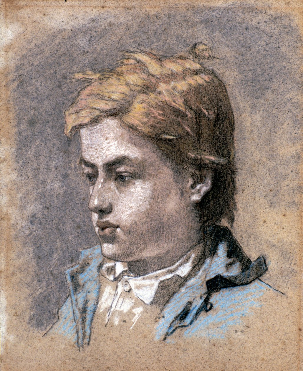 Portret młodego mężczyzny, ok. 1856 r. autorstwa Édouard Manet
