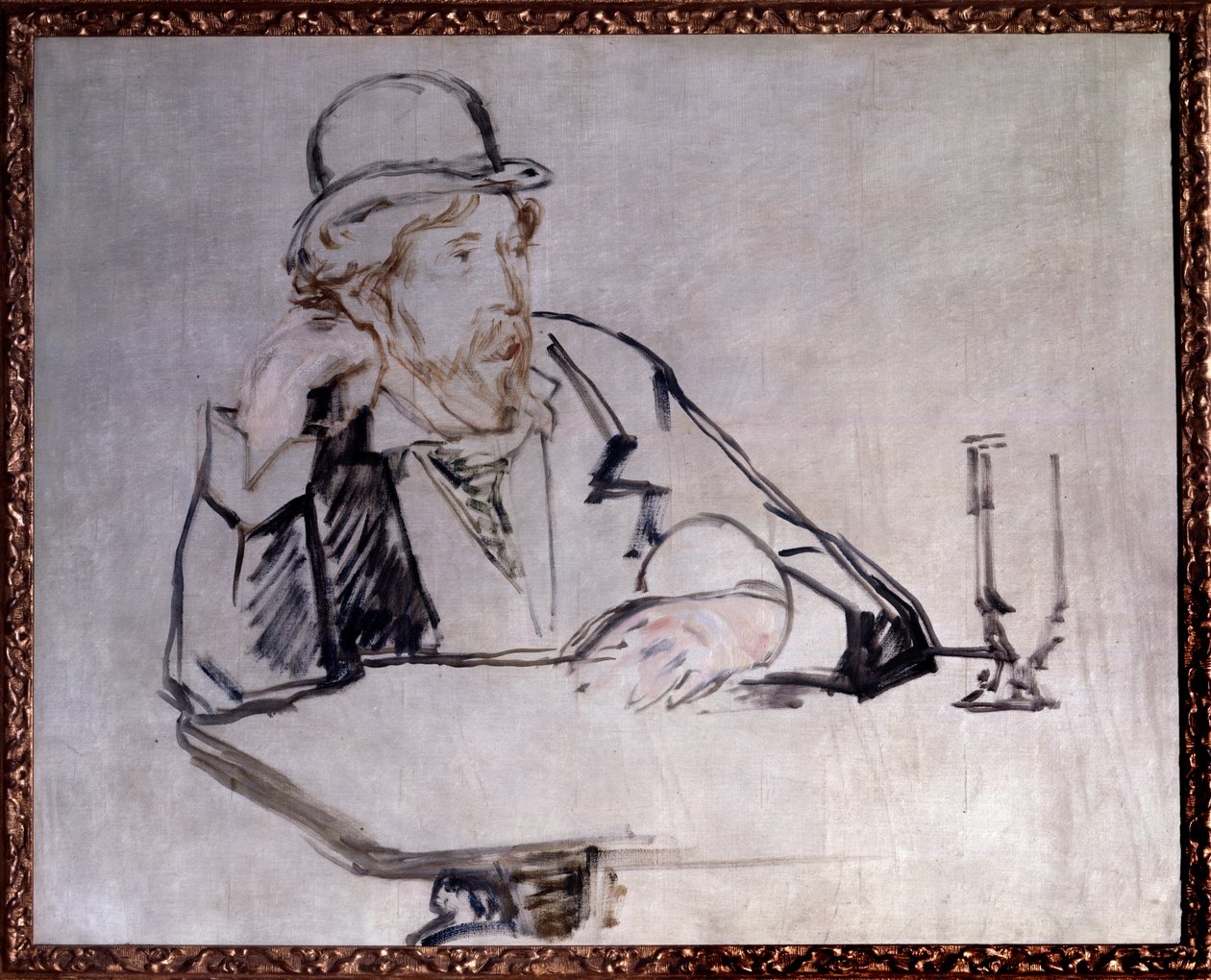Portret irlandzkiego powieściopisarza Georgesa Moore