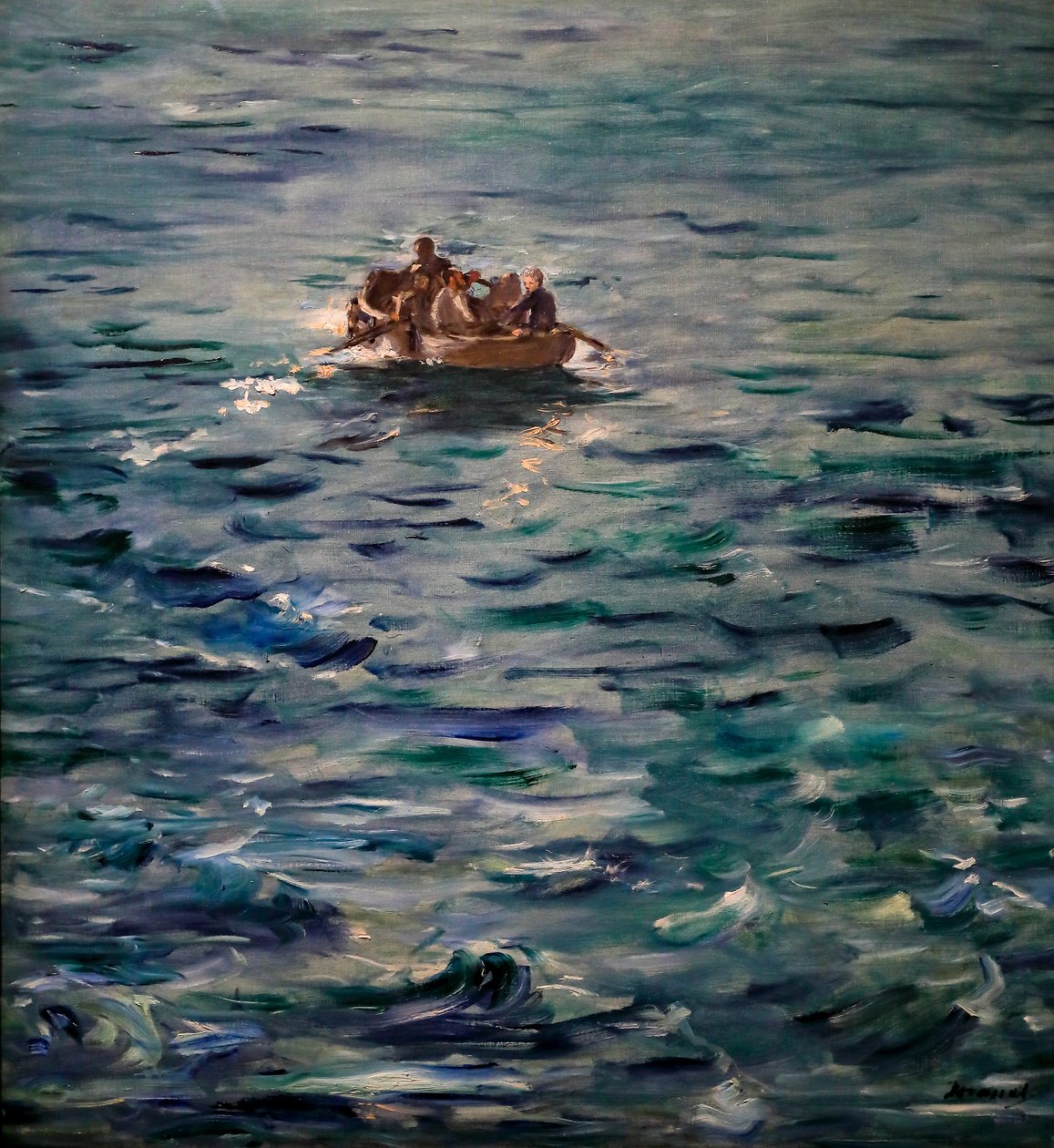 Ucieczka z Rochefort autorstwa Édouard Manet