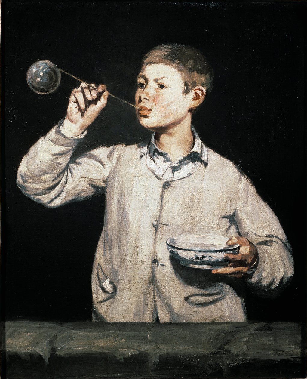 Bańki mydlane Obraz Edouarda Maneta (1832-1883) 1867 wym. 100x81 cm Sao Paulo, Muzeum Sztuki autorstwa Édouard Manet