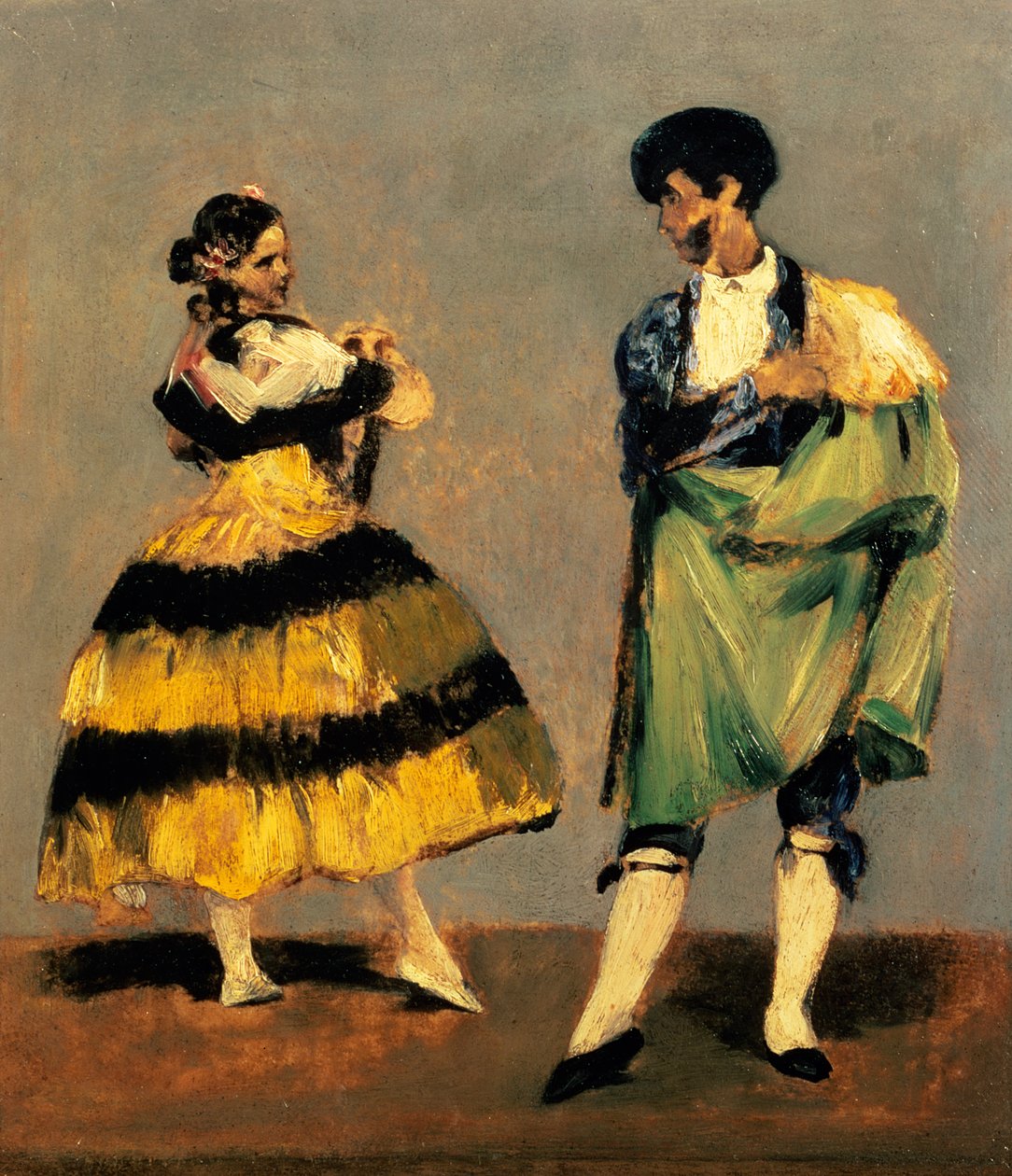 Tancerze hiszpańscy, 1879 autorstwa Édouard Manet