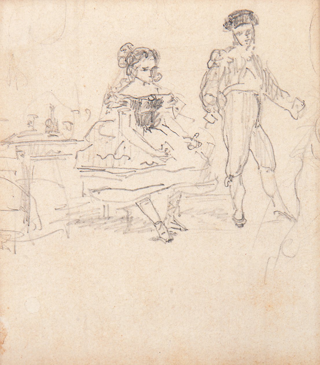 Para hiszpańska, 1862 autorstwa Édouard Manet