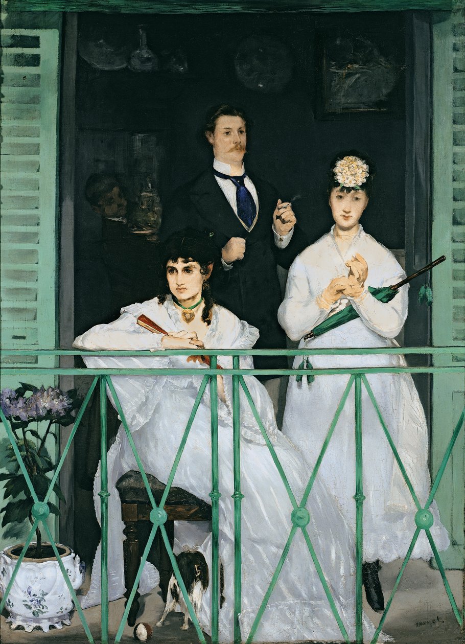 Balkon autorstwa Édouard Manet