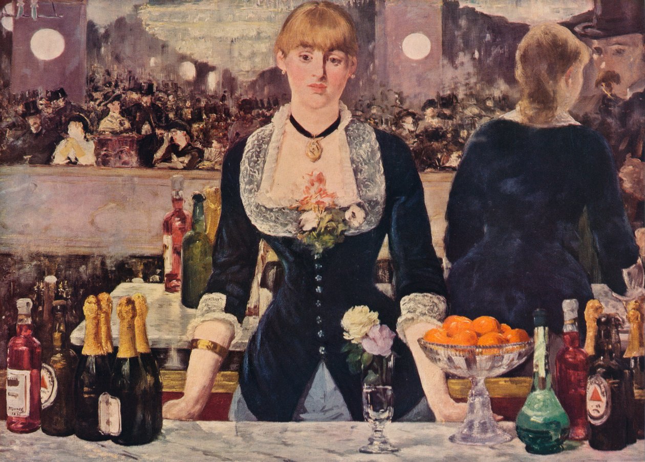 Bar w Folies-Bergere, 1882, 1938 autorstwa Édouard Manet