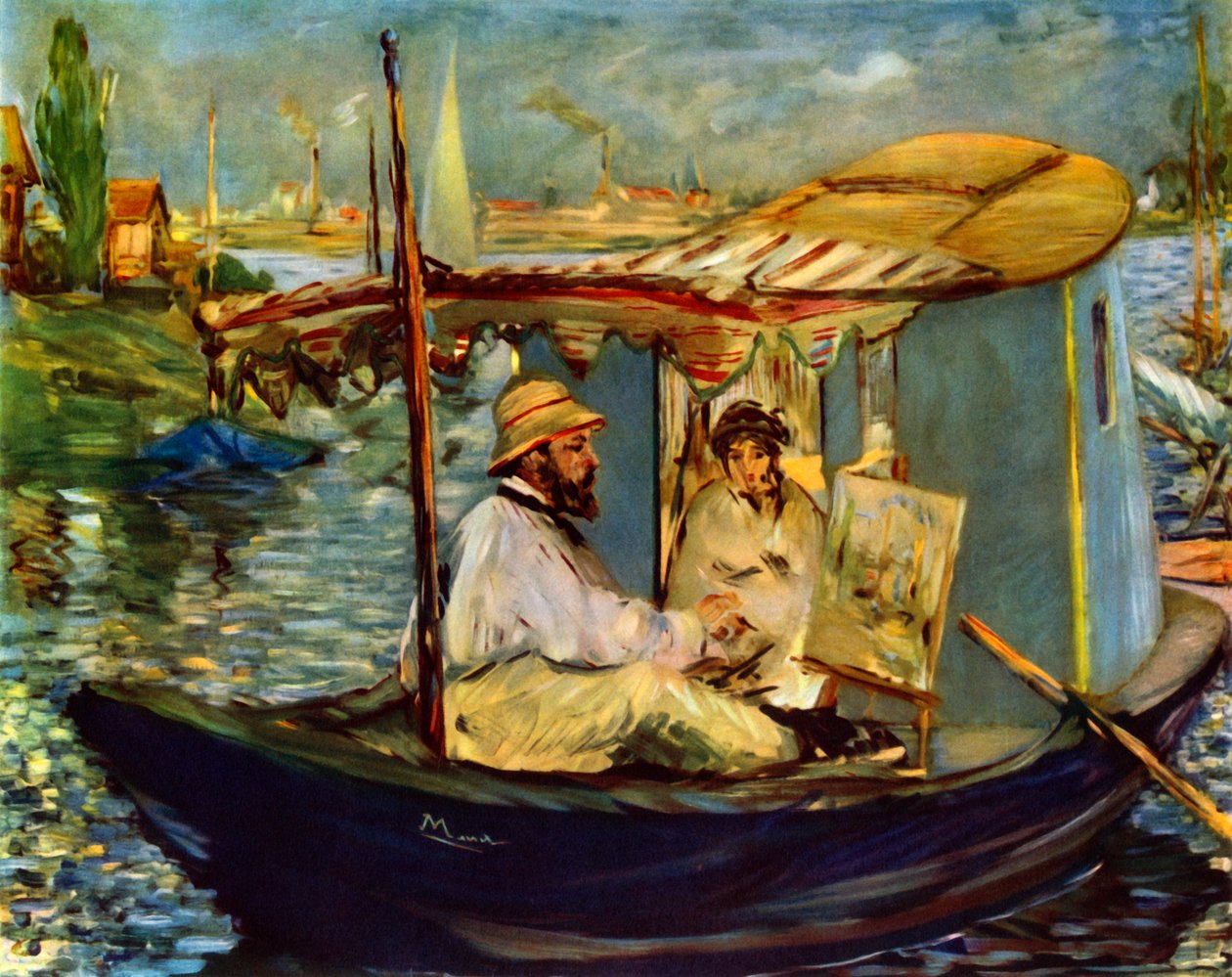 Łódź, 1874, 1937. autorstwa Édouard Manet