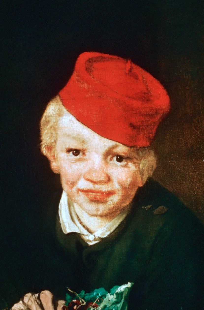 Chłopiec z wiśniami, szczegół, 1859 autorstwa Édouard Manet
