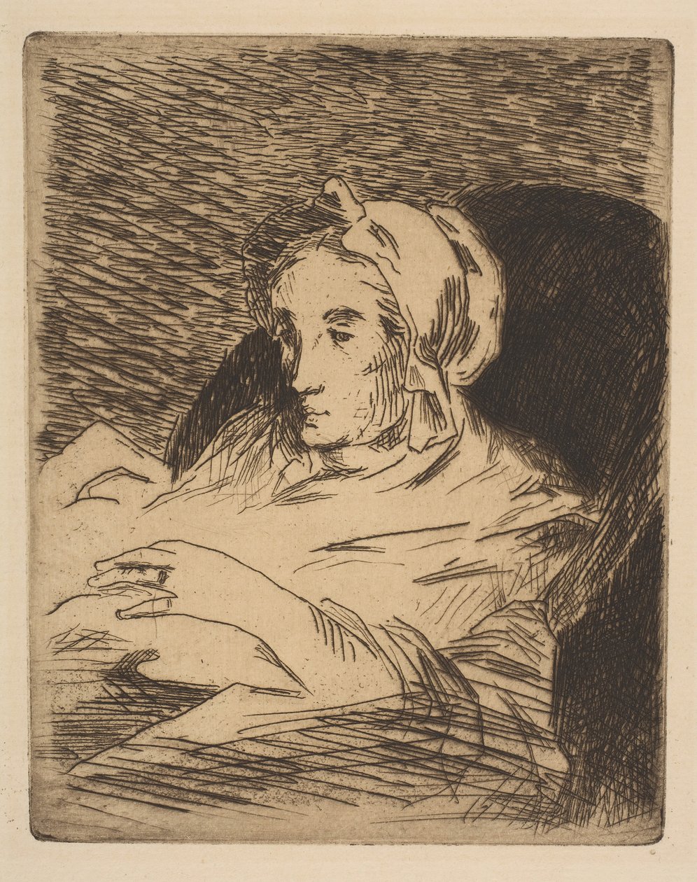 Rekonwalescencja Suzanne Manet, 1879-81 . autorstwa Édouard Manet