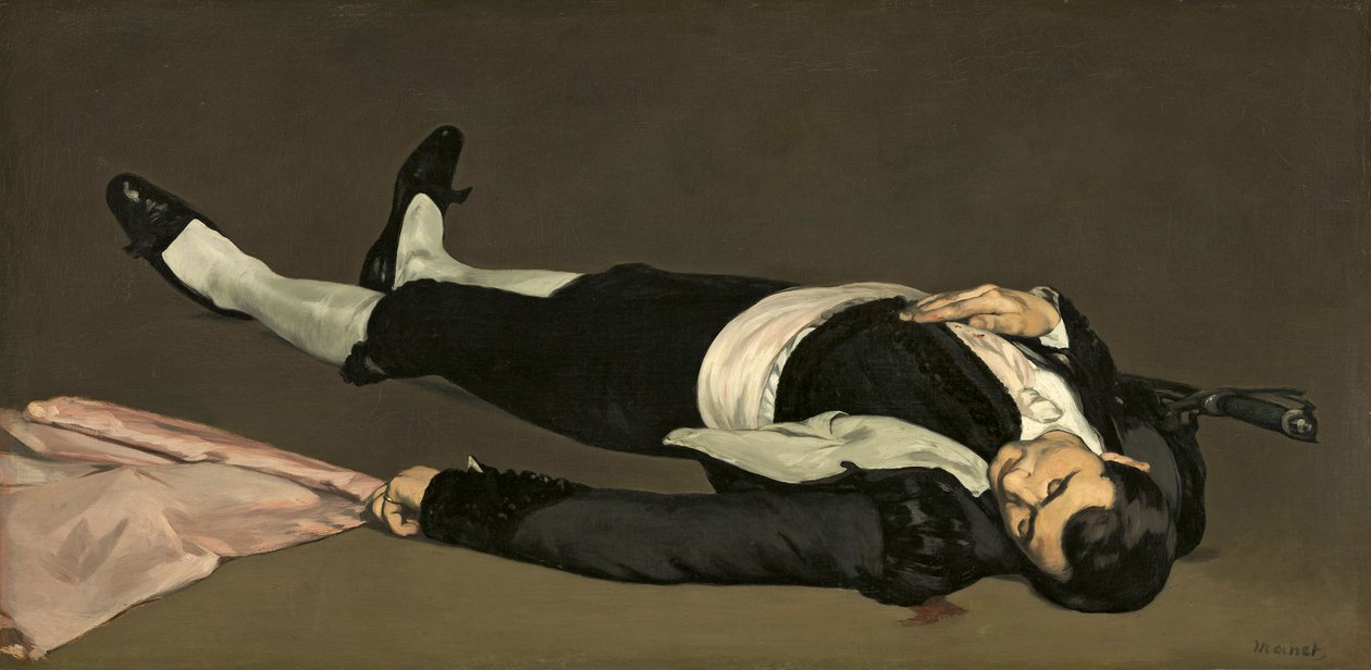 Martwy Toreador, ok. 1864 r. autorstwa Édouard Manet