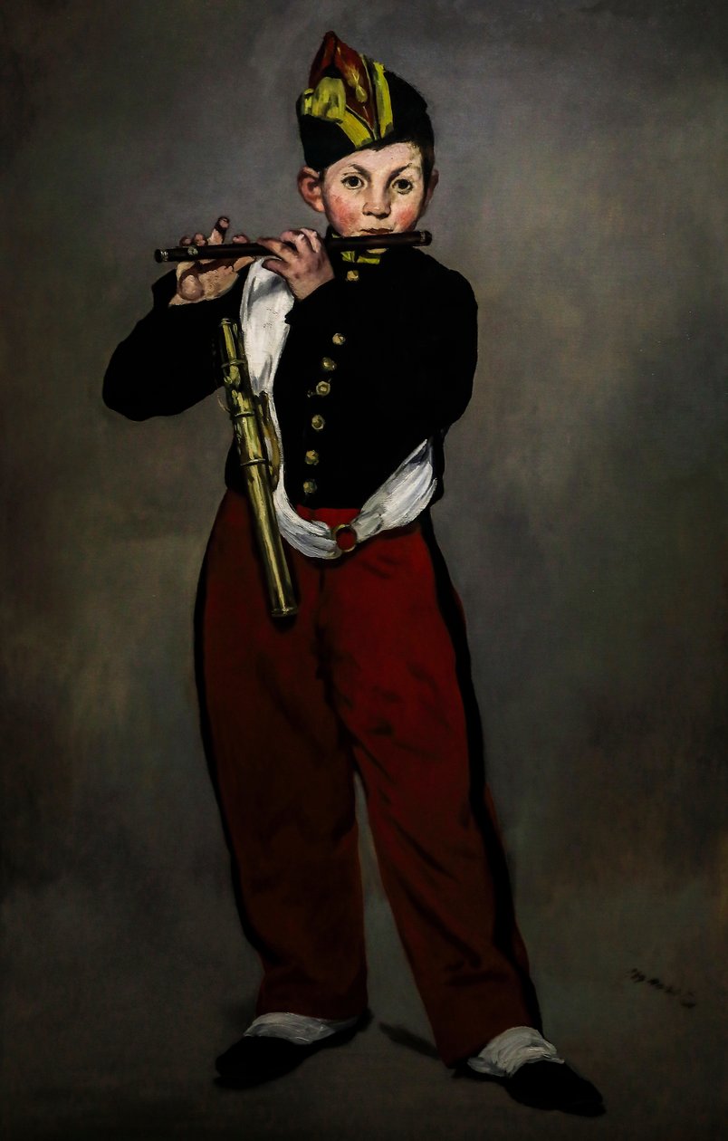 Gracz Fife 1866 (olej na płótnie) autorstwa Édouard Manet