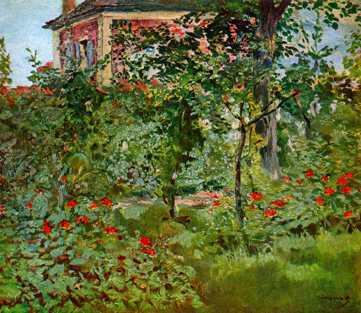 Ogród w Bellevue, 1880. autorstwa Édouard Manet