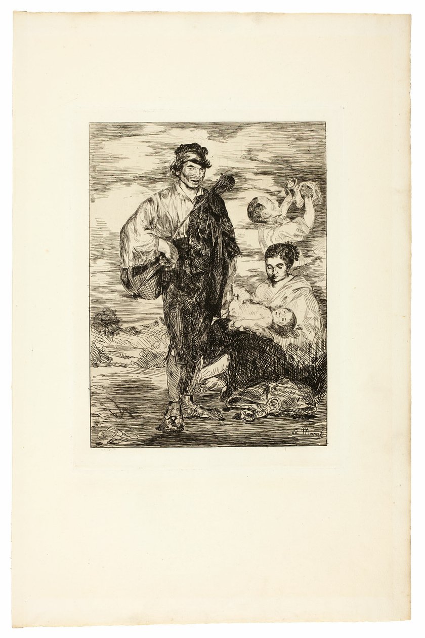 Cyganie autorstwa Édouard Manet