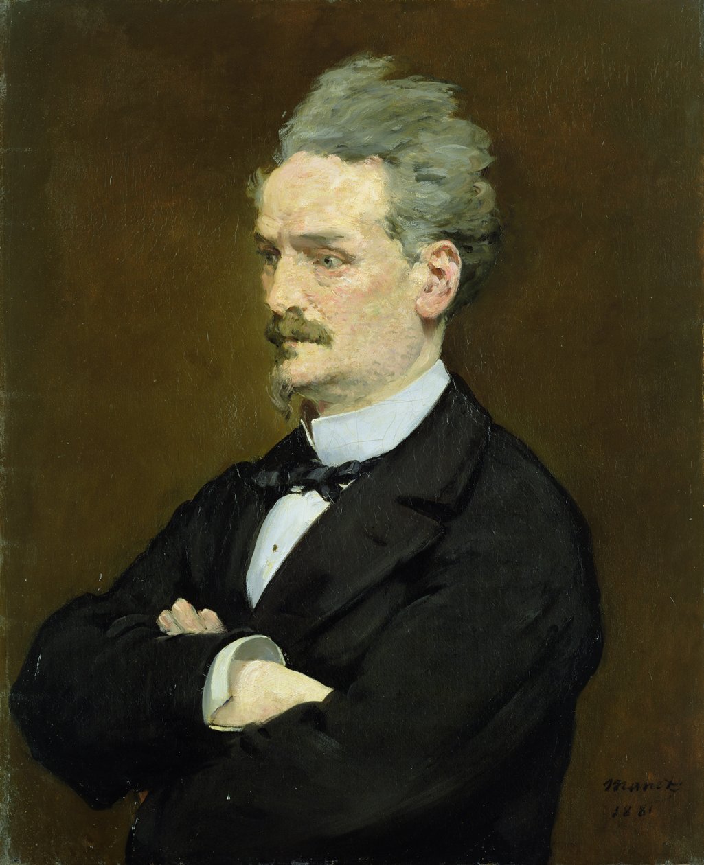 Dziennikarz Henri Rochefort (1830-1913), 1881 autorstwa Édouard Manet