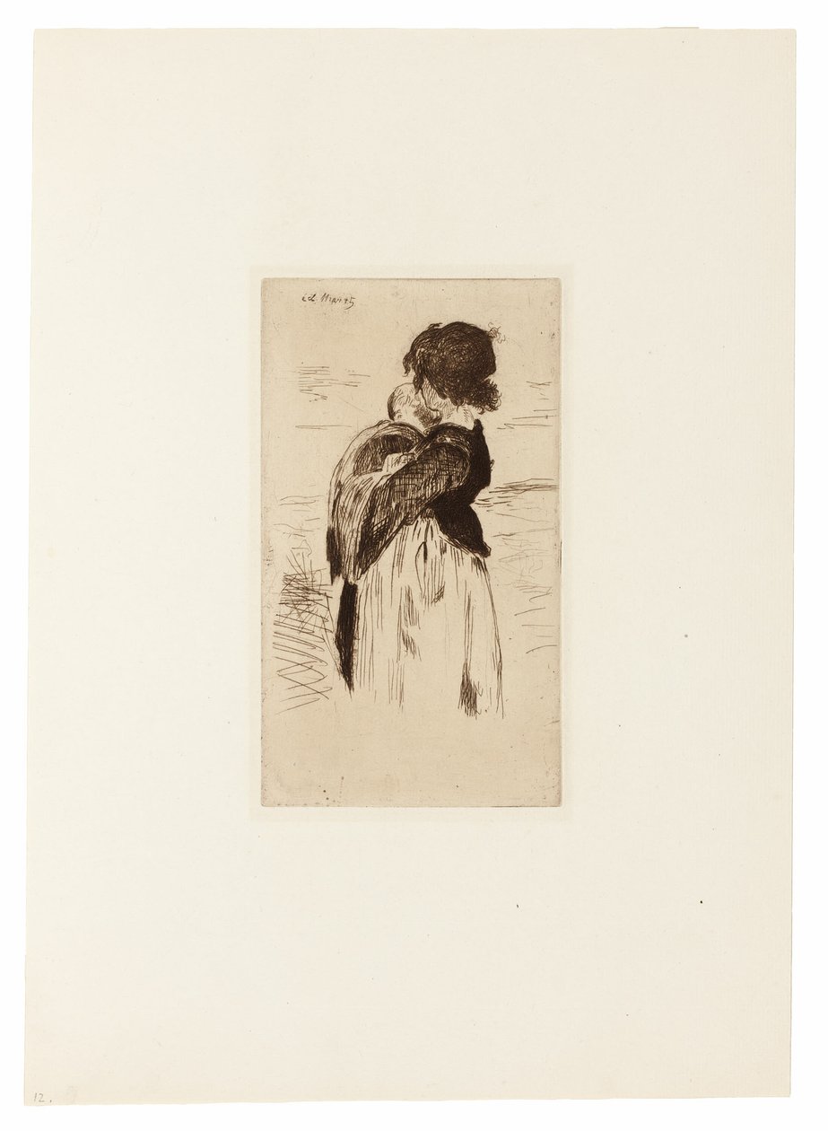 Mała dziewczynka autorstwa Édouard Manet