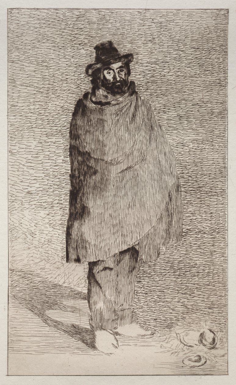 Filozof (akwaforta i sucha igła) autorstwa Édouard Manet