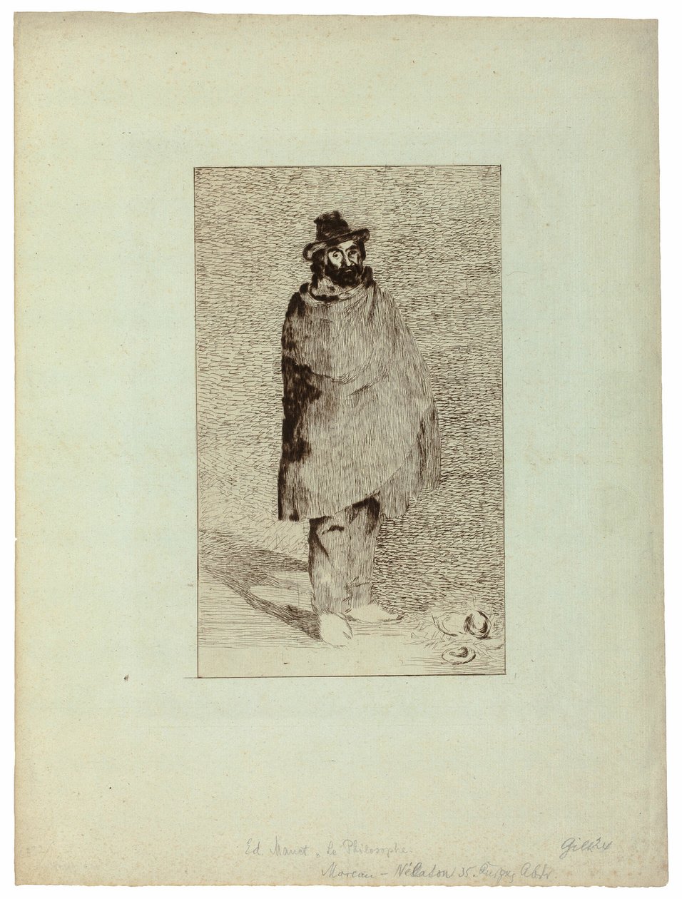 Filozof autorstwa Édouard Manet
