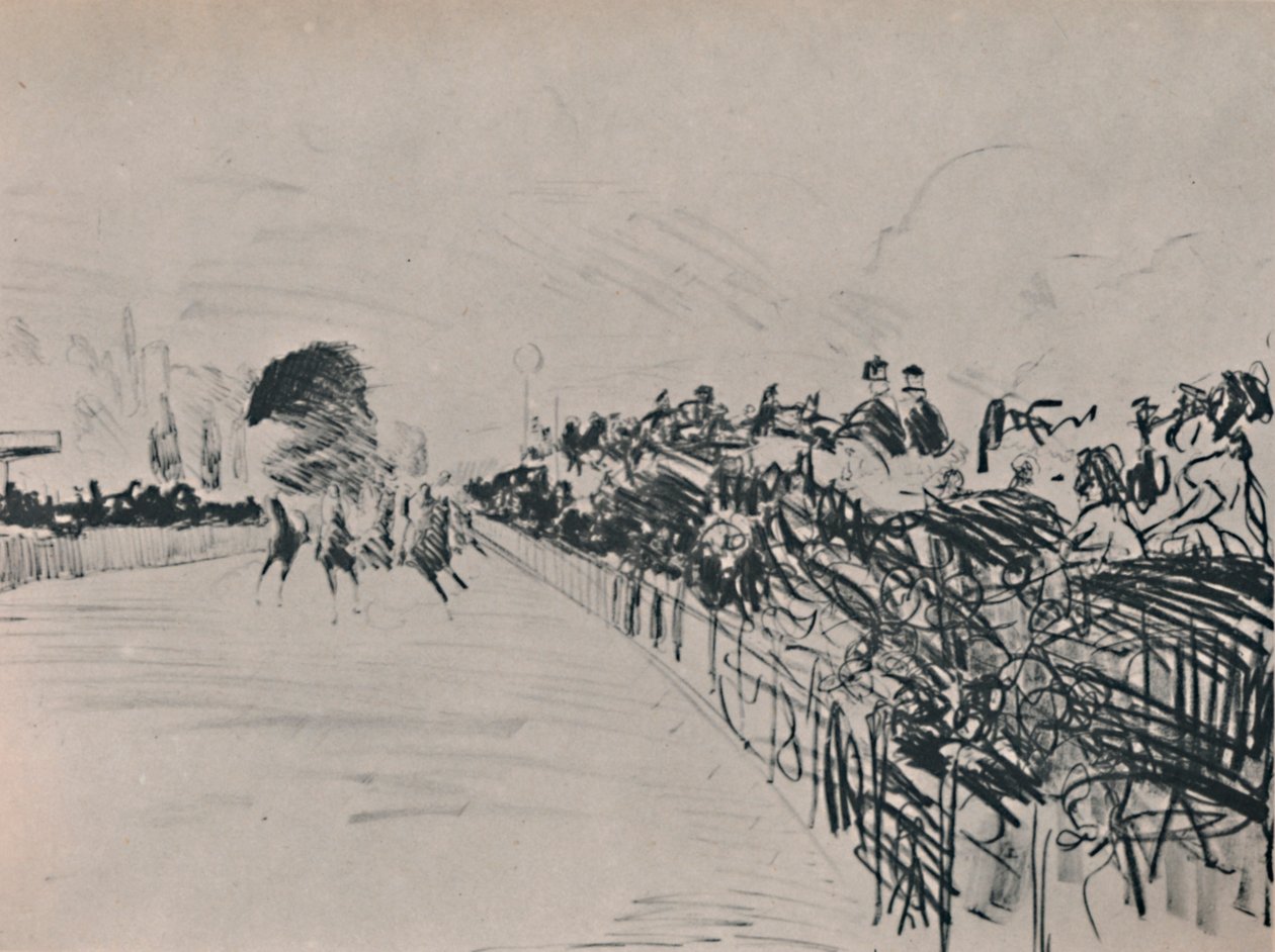 Wyścigi, 1865-1872, 1946. autorstwa Édouard Manet