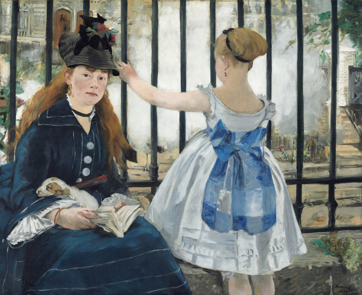 Kolej autorstwa Édouard Manet
