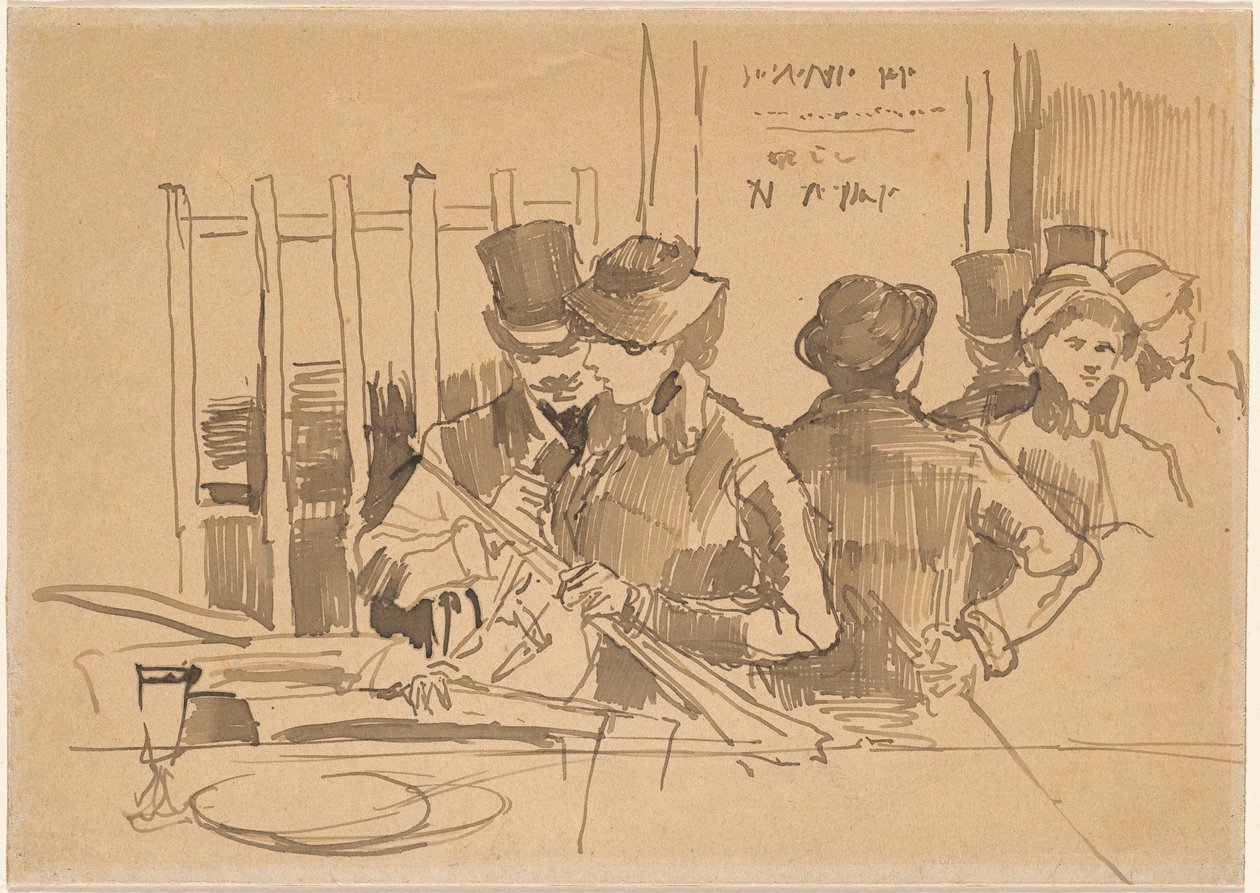 Restauracja Kolejowa autorstwa Édouard Manet