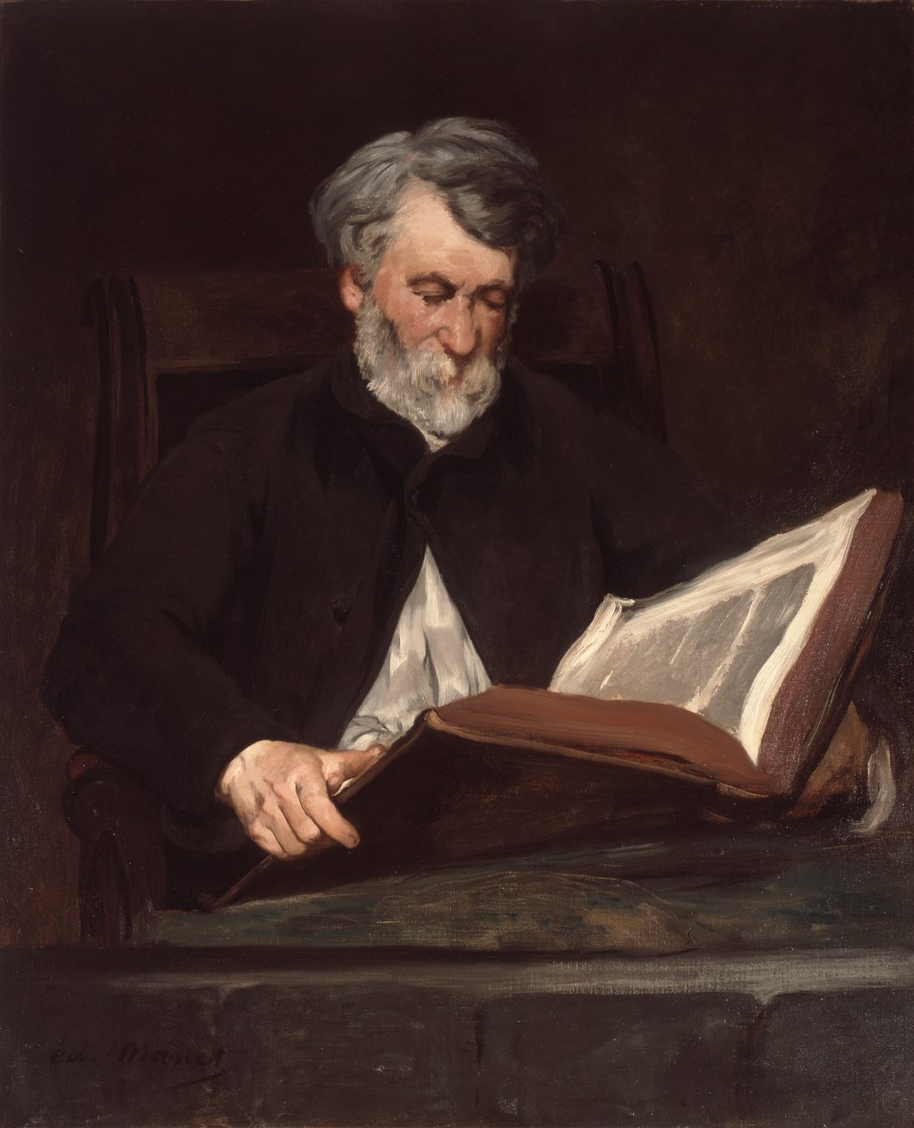 Czytnik autorstwa Édouard Manet