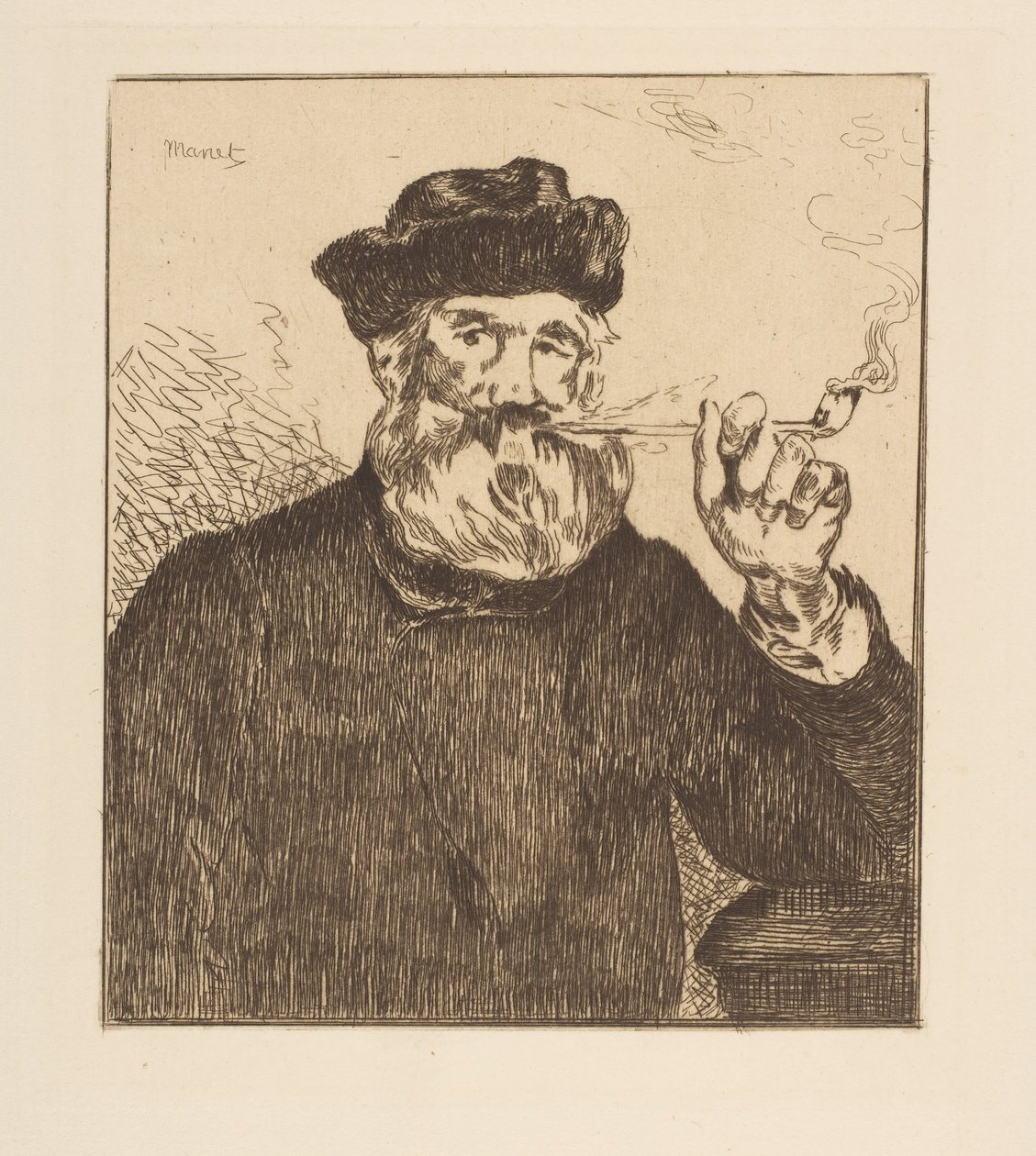 Palacz. autorstwa Édouard Manet