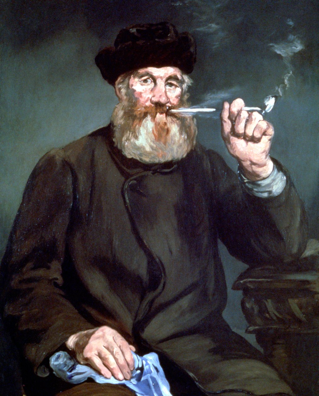 Palacz, 1866 autorstwa Édouard Manet