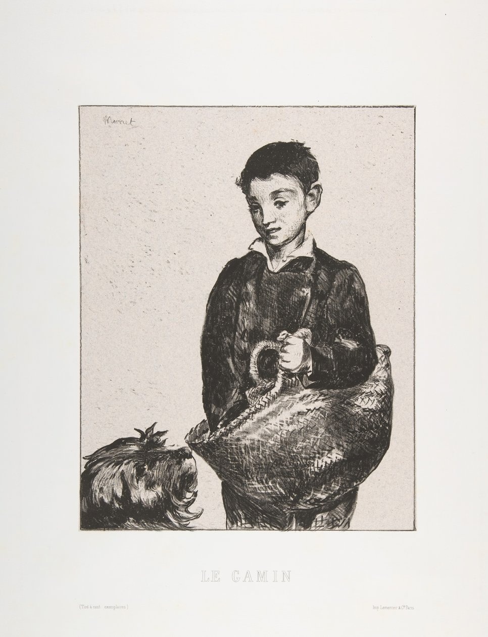 Urwis, 1868. autorstwa Édouard Manet