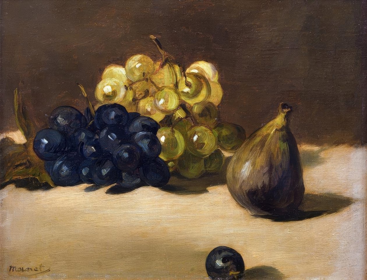 Winogrona i figi autorstwa Édouard Manet