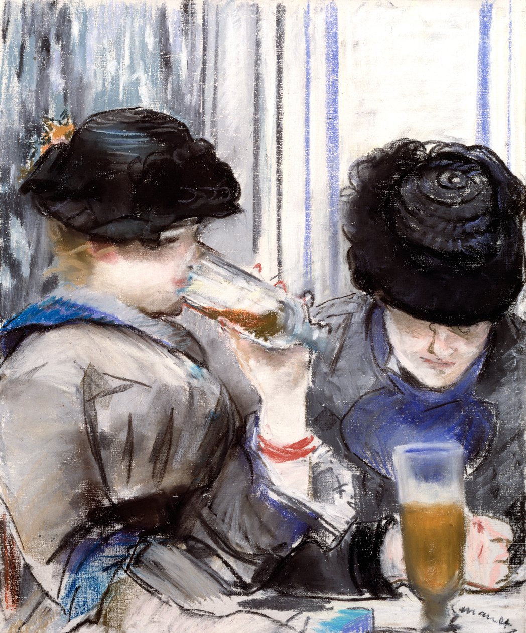Kobiety Pije Piwo autorstwa Édouard Manet