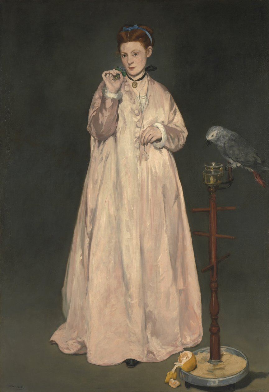 Młoda dama w 1866 roku autorstwa Édouard Manet