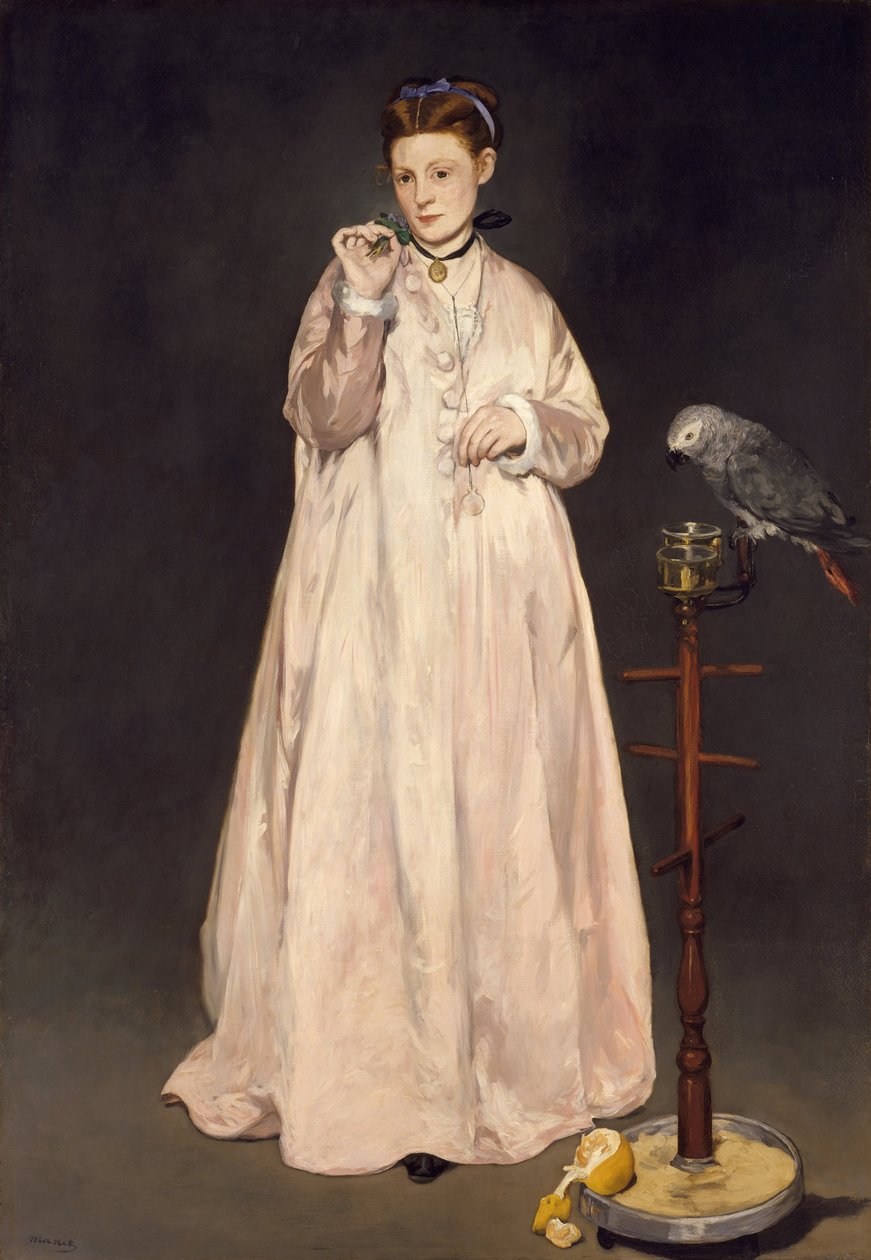 Młoda Dama w 1866, 1866 autorstwa Édouard Manet