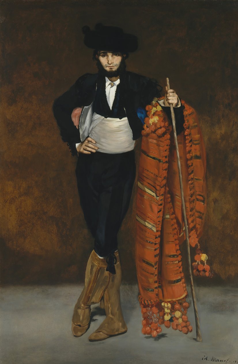 Młody mężczyzna w stroju Majo, 1863. autorstwa Édouard Manet