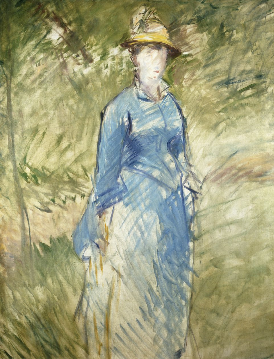 Młoda kobieta w zieleni; Młoda kobieta w zieleni, 1882 autorstwa Édouard Manet