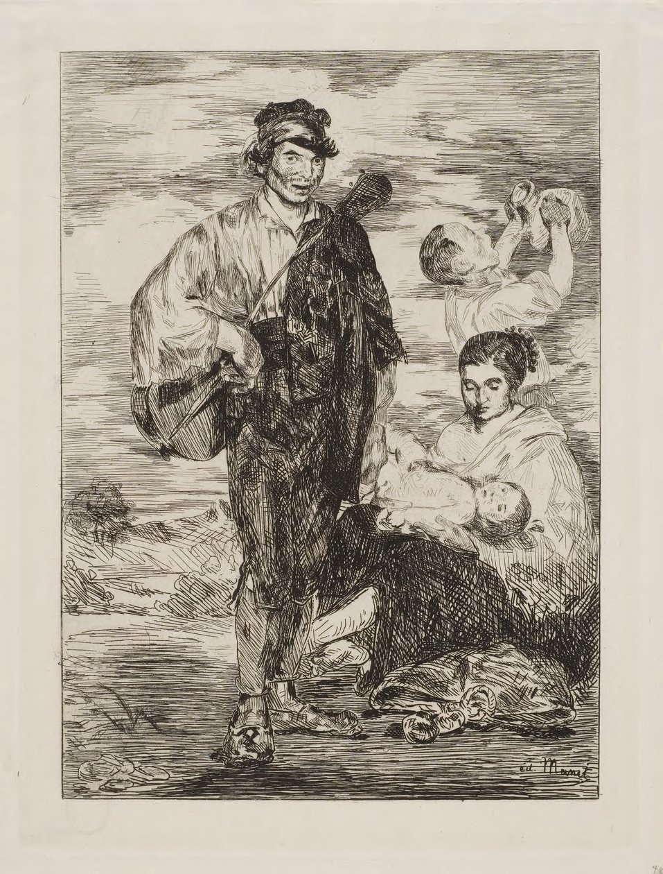 Cyganki autorstwa Édouard Manet