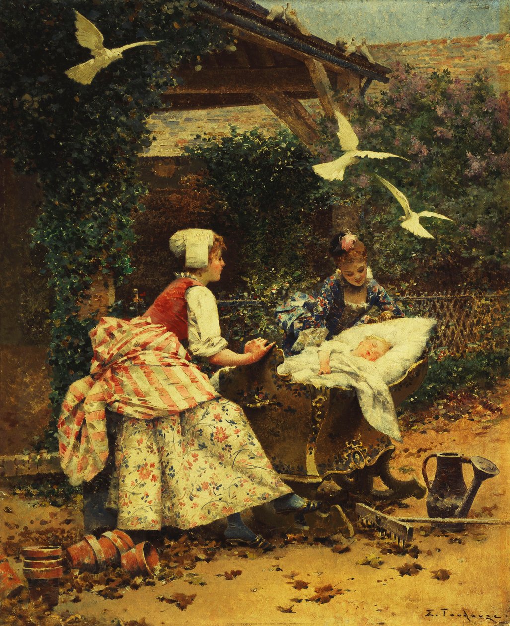 Spokojny sen, autorstwa Edouard Toudouze