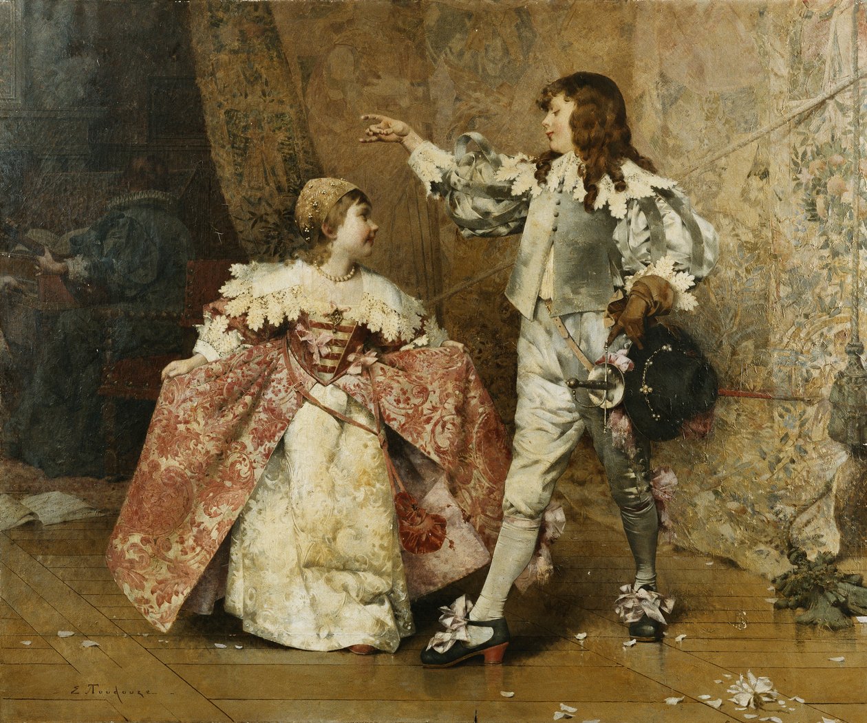 Taniec, autorstwa Edouard Toudouze