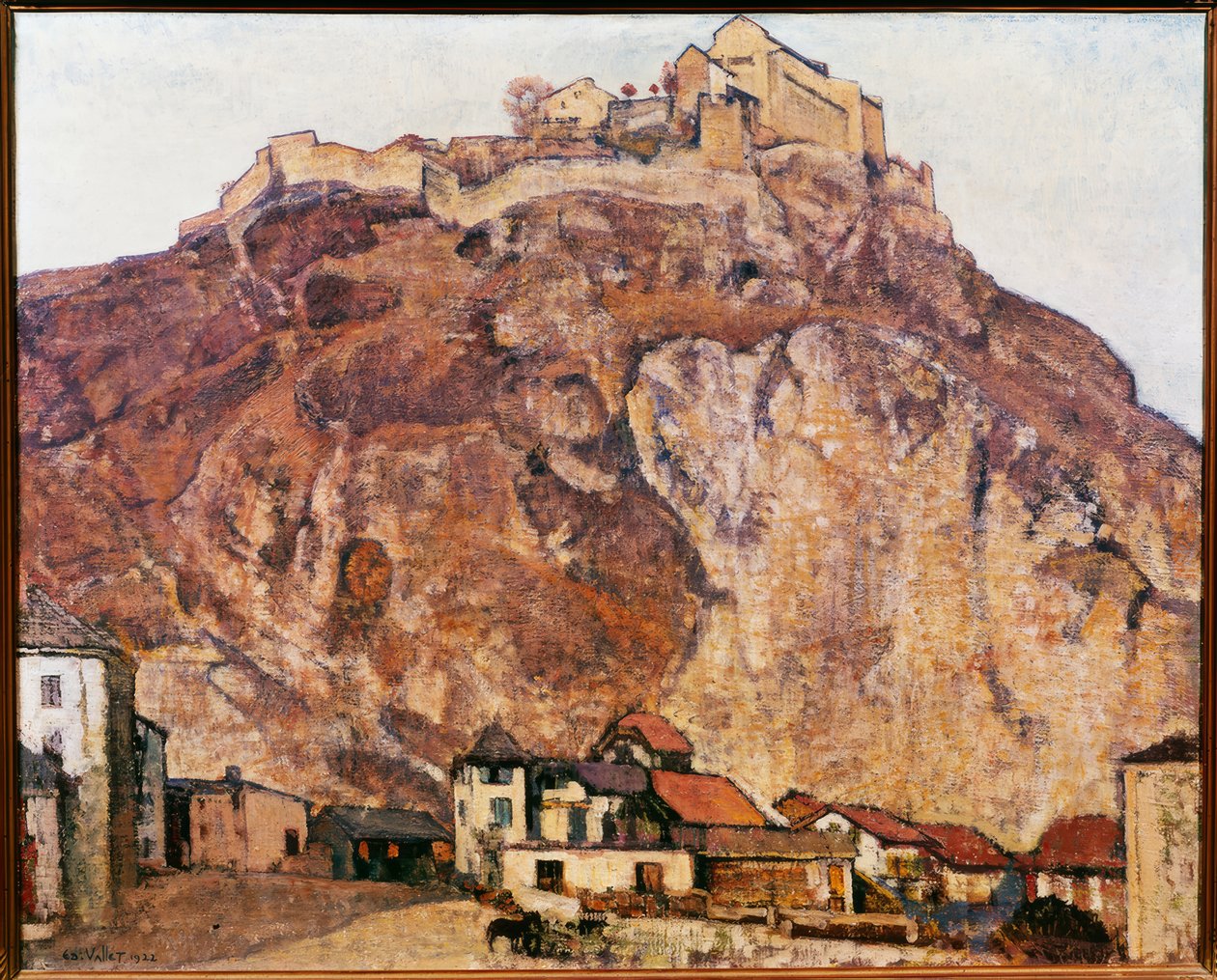 Wiosna w Sion autorstwa Edouard Vallet