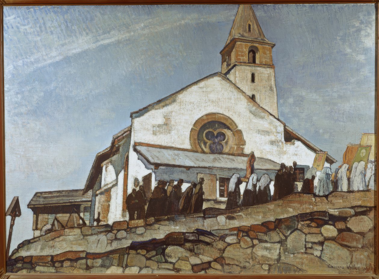 Procesja autorstwa Edouard Vallet