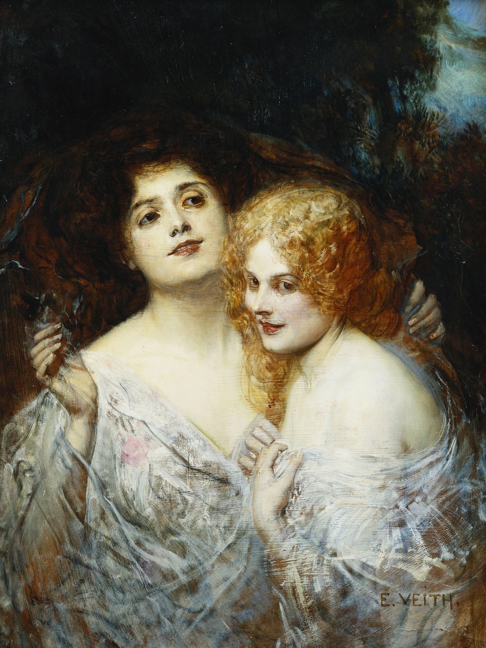 Siostry, autorstwa Edouard Veith