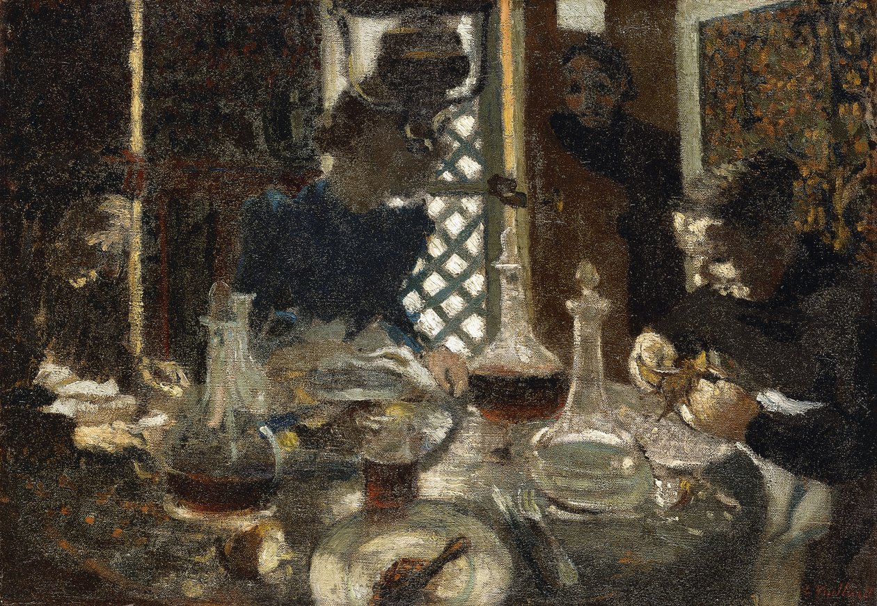 Stół autorstwa Edouard Vuillard