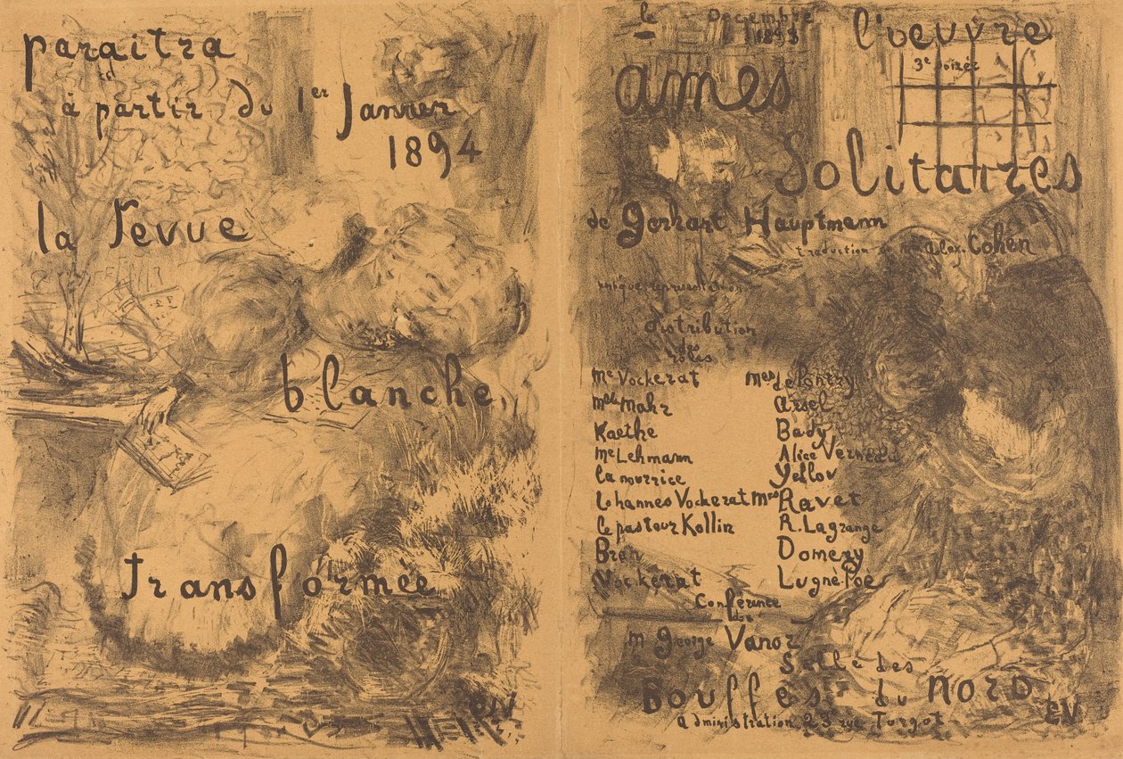samotne dusze autorstwa Edouard Vuillard