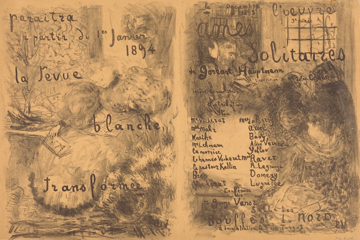 Einsame Seelen autorstwa Edouard Vuillard
