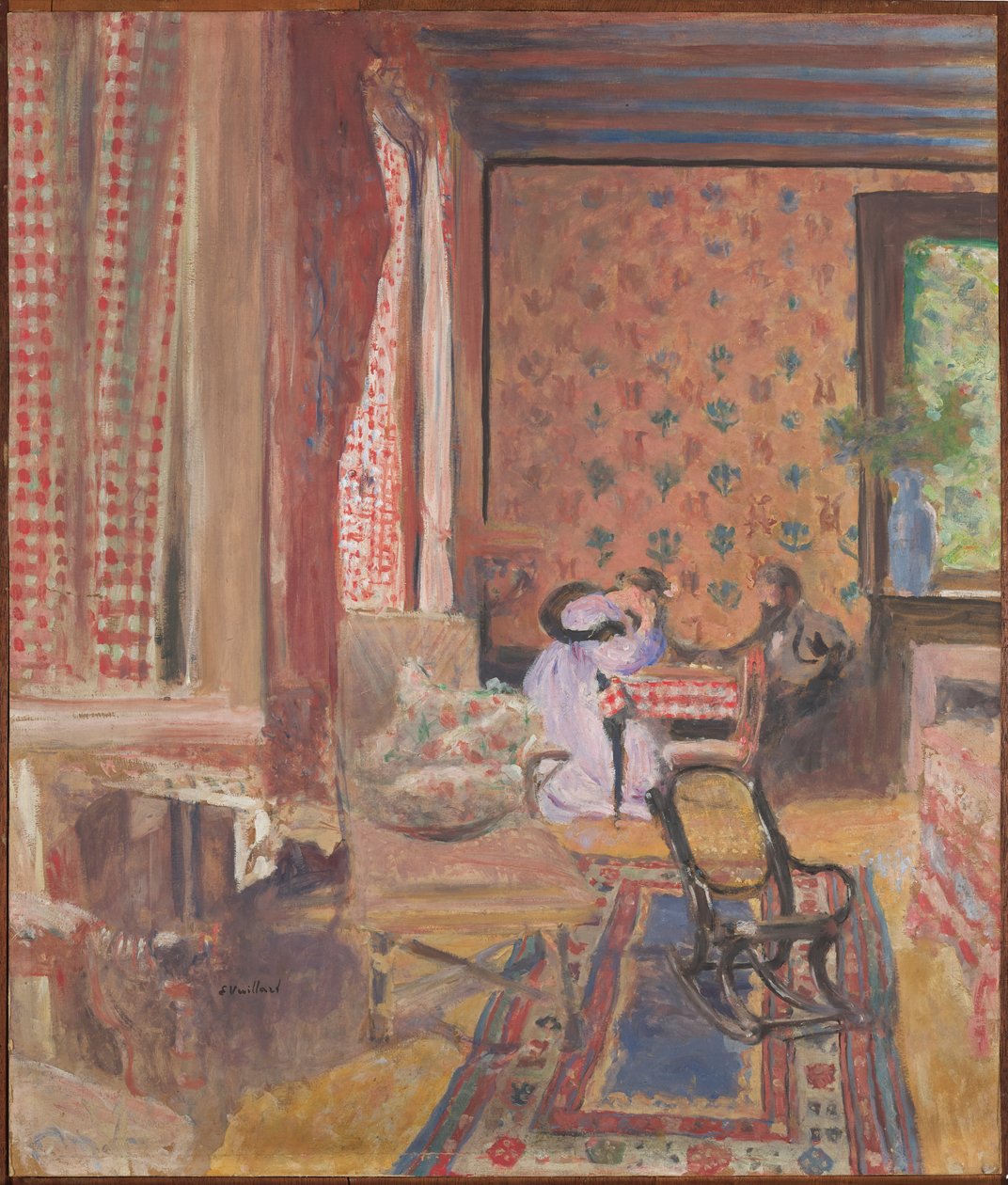W grze planszowej autorstwa Edouard Vuillard
