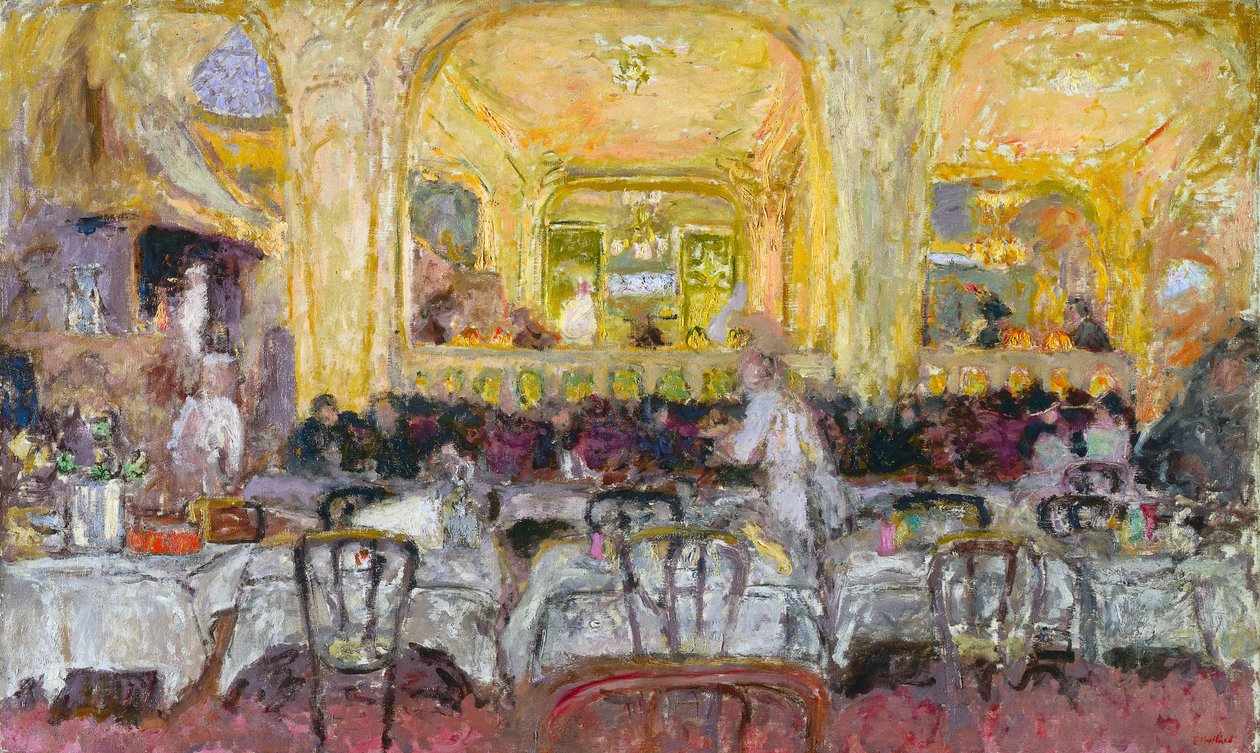 Kawiarnia Wepler, ok.1908-10, przerobiona w 1912 autorstwa Edouard Vuillard