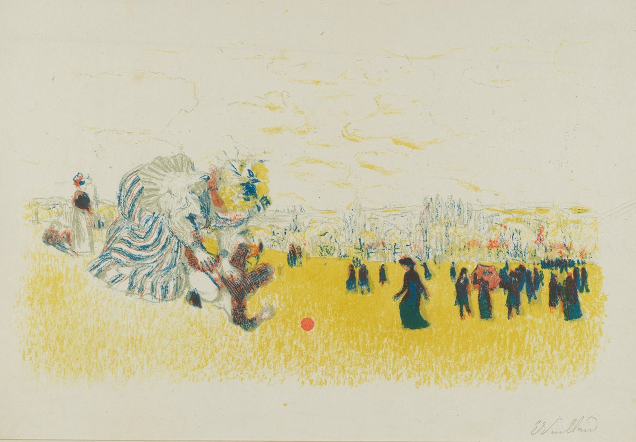 Gry dla dzieci autorstwa Edouard Vuillard
